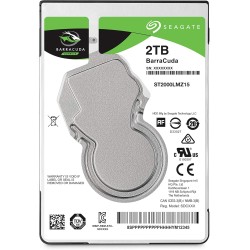 Seagate BarraCuda 1To, Disque Dur Interne HDD, 2.5 pouces, SATA 6 Goit/s, 5 400 tr/min, 128 Mo de cache, pour PC et ordinateur p