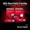 Wd rouge plus 4 to disque dur interne 3.5" dédié nas, 5400 rpm class, sata 6 gb/s, cmr, 256mb cache, garantie 3 ans