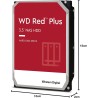 Wd rouge plus 8 to nas disque dur interne 3,5" - 5640 rpm classe, sata 6gb/s, cmr, cache de 128 mo