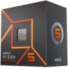 AMD Ryzen 5 7600 Processeur (Radeon Graphique Intégré, 6 Cœurs/12 Threads, 65W TDP, Socket AM5, Cache 38Mo, jusqu'à 5,1 GHz Fréq