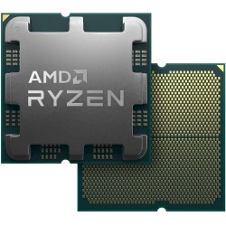 AMD Ryzen 5 7600 Processeur (Radeon Graphique Intégré, 6 Cœurs/12 Threads, 65W TDP, Socket AM5, Cache 38Mo, jusqu'à 5,1 GHz Fréq