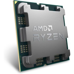 AMD Ryzen 5 7600 Processeur (Radeon Graphique Intégré, 6 Cœurs/12 Threads, 65W TDP, Socket AM5, Cache 38Mo, jusqu'à 5,1 GHz Fréq