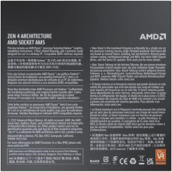 AMD Ryzen 7 7700 Processeur (8 Coeurs/16 Threads, 65W TDP, Socket AM5, Cache 40MB, jusqu'à 5,3 GHz Fréquence Boost, avec Ventila