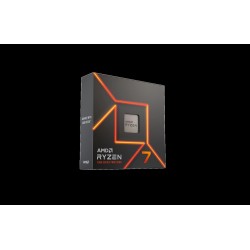AMD Ryzen 7 7700X Processeur (Radeon Graphique Intégré, 8 Coeurs/16 Threads, 105W DTP, Socket AM5, Cache 40MB, jusqu'à 5.4 GHz F