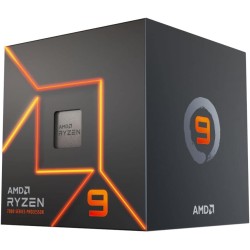 AMD Ryzen 9 7900 Processeur (Radeon Graphique Intégré, 12 Cœurs/24 Threads, 65W TDP, Socket AM5, Cache 76Mo, jusqu'à 5,4 GHz Fré