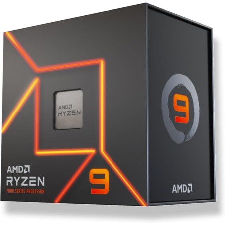 AMD Ryzen 9 7950X Processeur (Integrated Radeon Graphics,16 Coeurs/32 Threads,170W TDP, Socket AM5, Cache 80MB, jusqu'à 5.7 GHz 