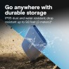 Crucial X10 1To Disque SSD Externe Portable, Jusqu’à 2100Mo/s, USB-C 3.2 Gen2, Résistance à la poussière et à l'eau classée IP65