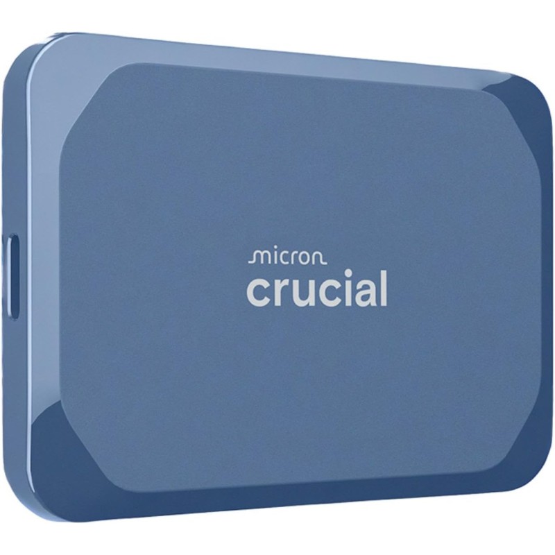 Crucial X10 4To Disque SSD Externe Portable, Jusqu’à 2100Mo/s, USB-C 3.2 Gen2, Résistance à la poussière et à l'eau classée IP65