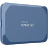 Crucial X10 4To Disque SSD Externe Portable, Jusqu’à 2100Mo/s, USB-C 3.2 Gen2, Résistance à la poussière et à l'eau classée IP65