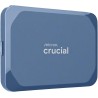 Crucial X10 6To Disque SSD Externe Portable, Jusqu’à 2100Mo/s, USB-C 3.2 Gen2, Résistance à la poussière et à l'eau classée IP65