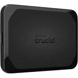 Crucial X10 4To Disque SSD Externe Portable, Jusqu’à 2100Mo/s, USB-C 3.2 Gen2, Résistance à la poussière et à l'eau classée IP65