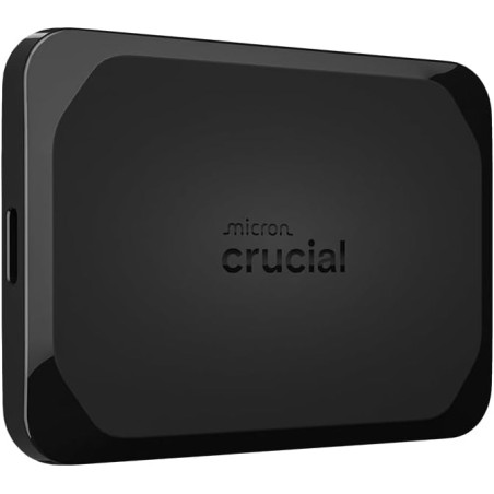 Crucial X10 4To Disque SSD Externe Portable, Jusqu’à 2100Mo/s, USB-C 3.2 Gen2, Résistance à la poussière et à l'eau classée IP65