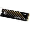 MSI SPATIUM M461 PCIe 4.0 NVMe M.2 2TB - Disque SSD Interne 2 to, PCIe 4.0 NVMe M.2, Lecture 5000 MB/s & Écriture 4200 MB/s, 3D 