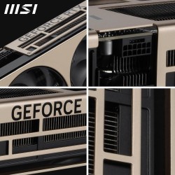 MSI NVIDIA GeForce RTX 5080 16G Inspire 3X OC Carte Graphique 16 Go GDDR7 (30 Gb/s/256 Bits), Refroidissement à Triple Ventilate