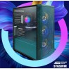 STGsivir PC Gamer Fixe,Ordinateur Gaming,GeForce RTX 3050 6Go GDDR6,Ryzen 5 3400G up to 4.2Ghz,16Go DDR4,1To SSD,WiFi 6,BT5.0,Ve