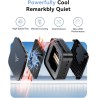 NiPoGi Pinova P1 Mini PC AΜD Ryzen 4300U W11 Pro(4C/4T,Max 3,7GHz,Mieux Que 3500U/N150/N97) 8Go DDR4 RAM+256Go SSD,4K@60Hz Tripl