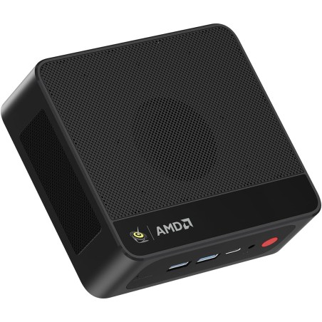 Beelink SER5 Max Mini PC, AMD Ryzen R7 6800U (8C/16T, jusqu'à 4,7GHz), Mini Ordinateur de Bureau 24Go LPDDR5 RAM 500Go PCIe SSD,
