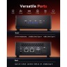 NiPoGi AM06 Pro Mini PC 32 Go DDR4 RAM, АMD Ryzen 7 7730U(8C/16T, jusqu'à 4,50 GHz), 512 Go M.2 SSD Mini Ordinateur de Bureau Wi