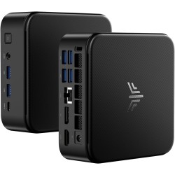 NiPoGi E3B Mini PC par ΑΜD Ryzen 5 7430U(Max 4.3GHz,6C/12T, Mieux Que 3500U/5650U/5675U),16Go RAM /512Go SSD,Mini Ordinateur de 