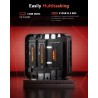 NiPoGi E3B Mini PC par ΑΜD Ryzen 5 7430U(Max 4.3GHz,6C/12T, Mieux Que 3500U/5650U/5675U),16Go RAM /512Go SSD,Mini Ordinateur de 
