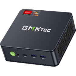 GMKtec AMD Ryzen 7 Mini PC W-11 Pro 7730U(Version améliorée 7430U/5825U) (8 C/16 T 4,50 GHz), M5 Ultra Dual LAN 2.5G Mini Comput