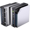 GMKtec Evo-X2 AI Mini-PC AMD Ryzen AI Max+ 395 (jusqu'à 5,1GHz) Mini-PC de Jeu, 64GB LPDDR5X 8000MHz (8GB*8), 1TB PCIe 4.0 SSD, 
