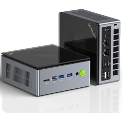 Mini PC Gaming GMKtec, M7 AMD Ryzen 7 Pro 6850H (8C/16T 4.70Ghz) Double NIC LAN 2.5G Ordinateur de Bureau, 32GB DDR5 RAM +1TB Di