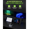 Mini PC Gaming GMKtec, M7 AMD Ryzen 7 Pro 6850H (8C/16T 4.70Ghz) Double NIC LAN 2.5G Ordinateur de Bureau, 32GB DDR5 RAM +1TB Di