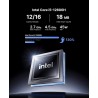 NiPoGi CK10 Mini PC 32 Go RAM DDR4, Ιntel i5-12600H(jusqu'à 4,5 GHz, 12C/ 16T), 1024 Go (1 to) NVME M.2 SSD Mini Ordinateur de B