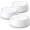 TP-Link Deco Routeur WiFi 7 Mesh BE3600 Bi-Bande, Port Ethernet 2,5G, Couverture de 490㎡, Itinérance IA Transparente, Connectez 