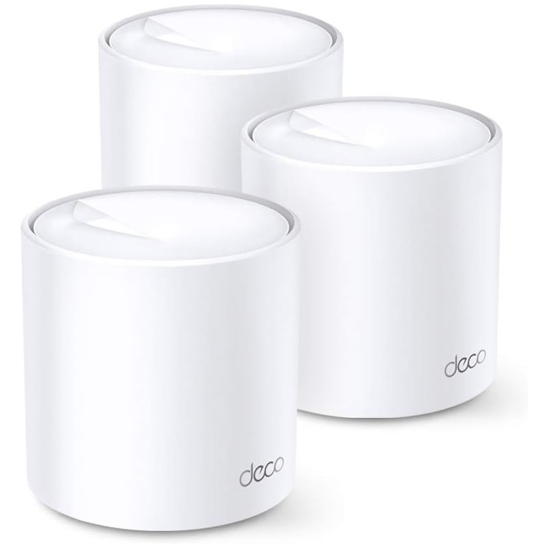 TP-Link Deco WiFi 6 Mesh AX1800Mbps Deco X20(3-Pack), Système WiFi 6 pour Toute la Maison, Couverture de 500㎡, Installation Faci