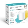 TP-Link Deco WiFi 6 Mesh AX 1800Mbps Deco X20(1-Pack) - Système WiFi 6 pour Toute la Maison - Couverture WiFi de 100㎡ - Installa