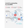 MERCUSYS MP510 KIT TP-Link CPL 1000Mbps WiFi Adaptateur Réseau CPL, WiFi N300Mbps, Homeplug AV2 1000Mbps, Boitier CPL, Brancher 