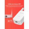 MERCUSYS MP510 KIT TP-Link CPL 1000Mbps WiFi Adaptateur Réseau CPL, WiFi N300Mbps, Homeplug AV2 1000Mbps, Boitier CPL, Brancher 