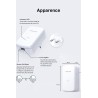 MERCUSYS MP500 KIT TP-Link CPL 1000 Mbps, Port Gigabit, Pack de 2 CPL - Pratique pour Profiter du Service Multi-TV à la Maison, 