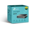 TP-Link TL-SG105E Switch Ethernet Gigabit 5 Ports Gigabit Hub RJ45, Switch Manageable, Partage de Connexion et Mise en réseau po
