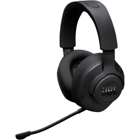 Jbl quantum 360 casque gaming circum-auriculaire sans fil, double connexion 2,4 ghz et bleutooth, autonomie 22 h, micro amovible