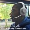 Jbl quantum 360 casque gaming circum-auriculaire sans fil, double connexion 2,4 ghz et bleutooth, autonomie 22 h, micro amovible