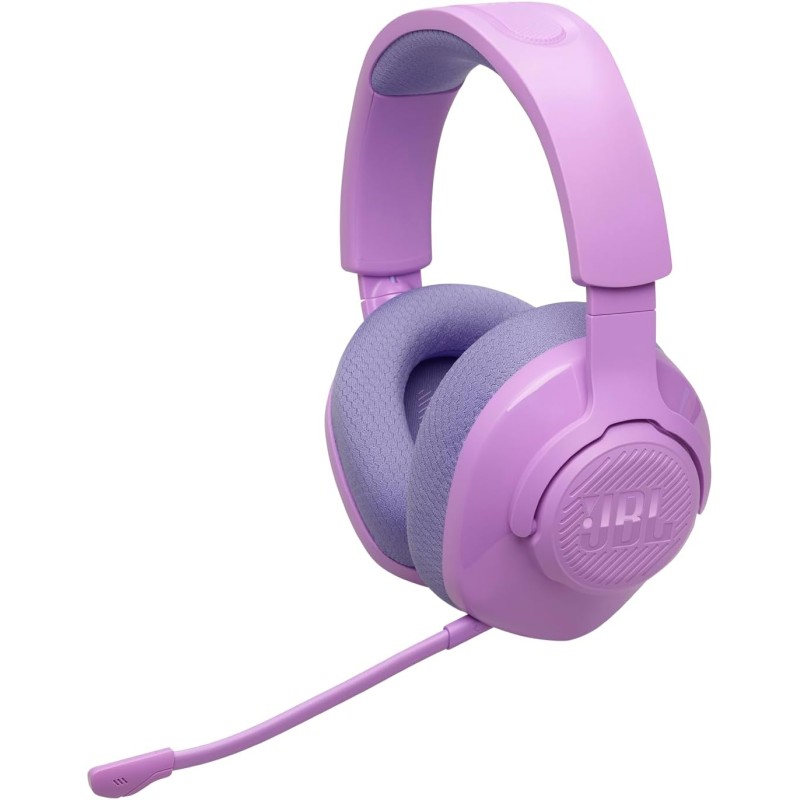 Jbl quantum 360 casque gaming circum-auriculaire sans fil, double connexion 2,4 ghz et bleutooth, autonomie 22 h, micro amovible