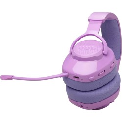 Jbl quantum 360 casque gaming circum-auriculaire sans fil, double connexion 2,4 ghz et bleutooth, autonomie 22 h, micro amovible