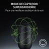 Razer Seiren V3 Mini - Microphone USB ultra-compact (microphone à condensateur 14 mm, directivité supercardioïde, détecteur de m
