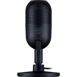 Razer Seiren V3 Mini - Microphone USB ultra-compact (microphone à condensateur 14 mm, directivité supercardioïde, détecteur de m