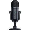 Razer Seiren V2 Pro - Microphone USB Professionnel pour Streamers (Microphone Dynamique 30 mm, Filtre Passe-Haut, limiteur de Ga