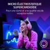 Razer Seiren V3 Chroma - Microphone USB RGB avec Tap-to-Mute (Un éclairage Qui réagit au Stream et au Jeu, Micro électrostatique