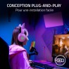 Razer Seiren V3 Chroma - Microphone USB RGB avec Tap-to-Mute (Un éclairage Qui réagit au Stream et au Jeu, Micro électrostatique