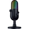 Razer Seiren V3 Chroma - Microphone USB RGB avec Tap-to-Mute (Un éclairage Qui réagit au Stream et au Jeu, Micro électrostatique
