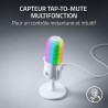 Razer Seiren V3 Chroma - Microphone USB RGB - Microphone à condensateur supercardioïde avec Tap-to-Mute (éclairage réactif, limi