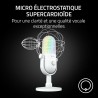 Razer Seiren V3 Chroma - Microphone USB RGB - Microphone à condensateur supercardioïde avec Tap-to-Mute (éclairage réactif, limi