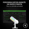 Razer Seiren V3 Chroma - Microphone USB RGB - Microphone à condensateur supercardioïde avec Tap-to-Mute (éclairage réactif, limi