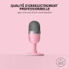 Razer Seiren Mini - Microphone à Condensateur USB pour Le Streaming (Compact avec Diagramme Polaire Supercardioïde, Support Incl